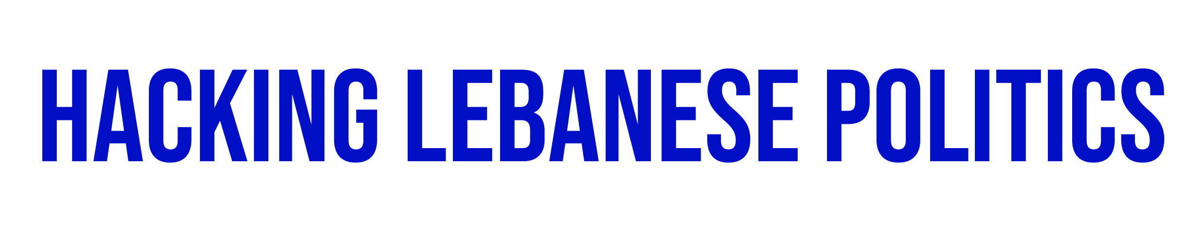Hacking Lebanese politics